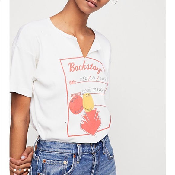 Free People Tops - Free People Backstage Tee